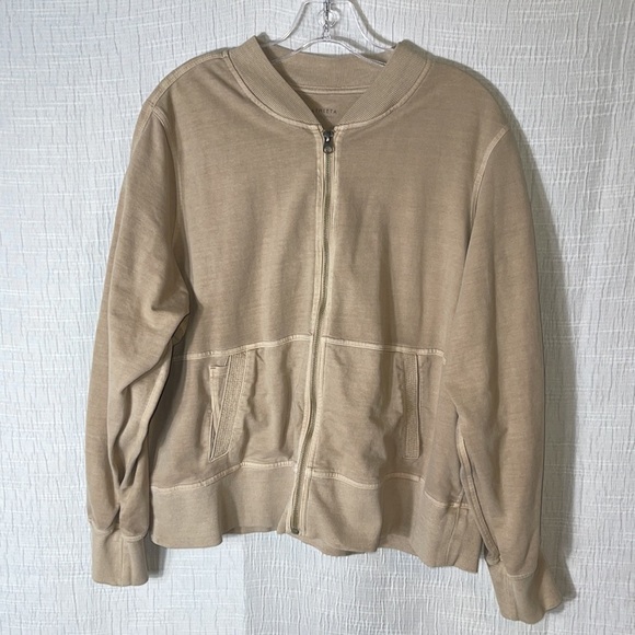 Athleta Farallon Jacket Mocha Latte Tan Women’s Size‎ 1X - Picture 2 of 10